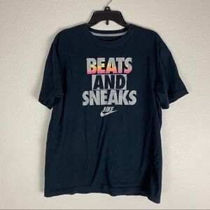 Nike Beats And Sneaks Shirt Mens Size Large
